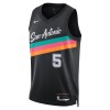 Dres San Antonio Spurs Stephon Castle Nike 2025-26 City Edition Crno Swingman